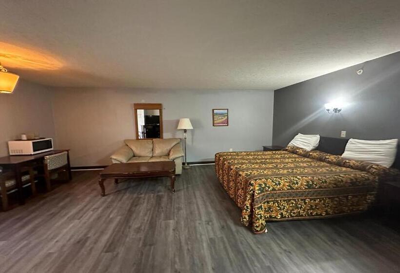 غرفة قياسية سرير كينج لذوى الإحتياجات الخاصة, Fairway Inn Florence Indiana