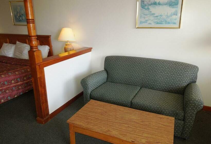 מיטת קינג בסוויטה, Executive Lodge Absecon