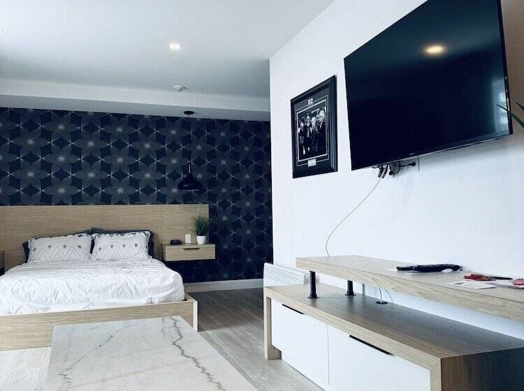 高级大房间, La Porte De La Mauricie