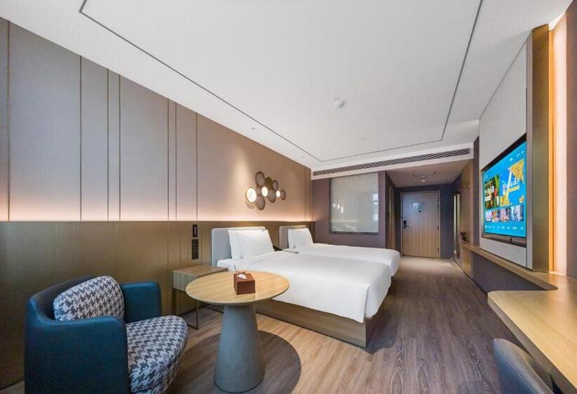 חדר דלוקס, Orange Hotel   Jiaozhou Jiaodong International Airport Jiaodong Subway Station