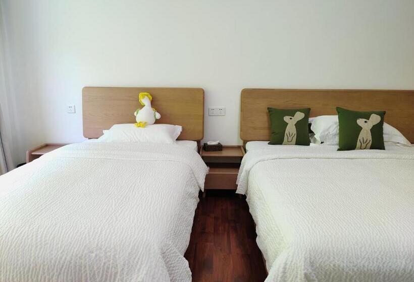 اتاق استاندارد با تخت بزرگ, Zhangjiajie Jijiehao Inn