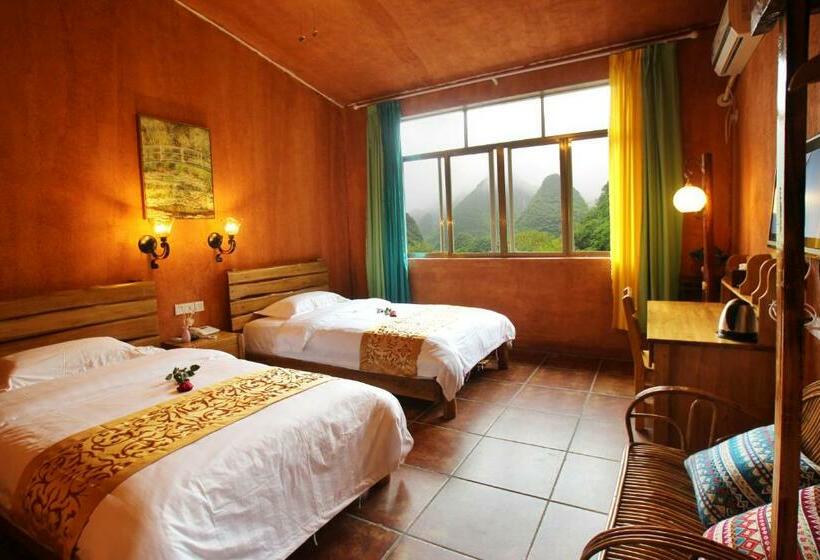 غرفة عائلية, Yangshuo Eden Inn