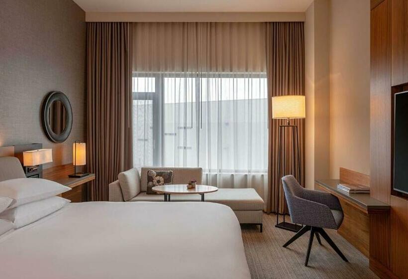 스탠다드 룸 킹사이즈 침대, Hyatt Regency Lake Washington At Seattle S Southport