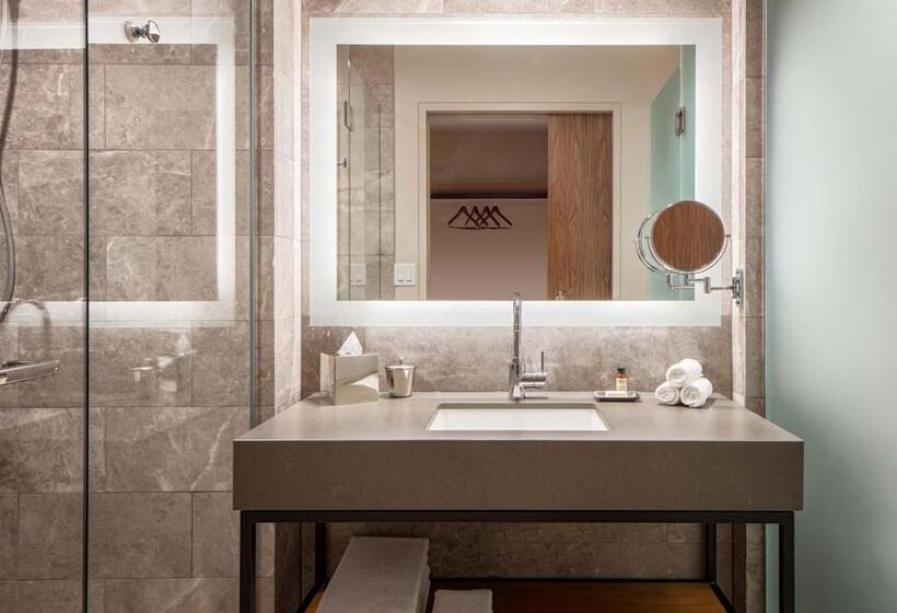 장애인을 위한 퀸사이즈 스탠다드 룸, Hyatt Regency Lake Washington At Seattle S Southport