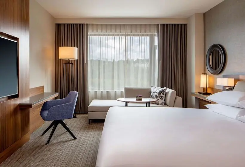 اتاق استاندارد با تخت دوبل و چشم‌انداز پارک, Hyatt Regency Lake Washington At Seattle S Southport