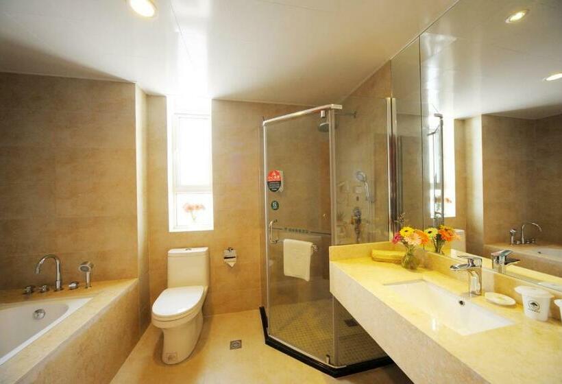 비즈니스룸, Greentree Inn Shanghai West Huaxia Road Metro Station Express