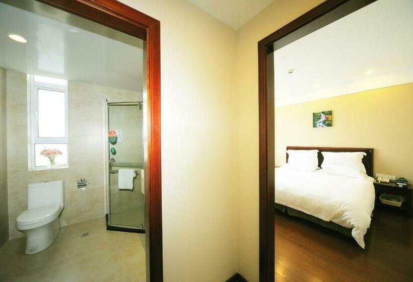 Habitació Deluxe, Greentree Inn Shanghai West Huaxia Road Metro Station Express
