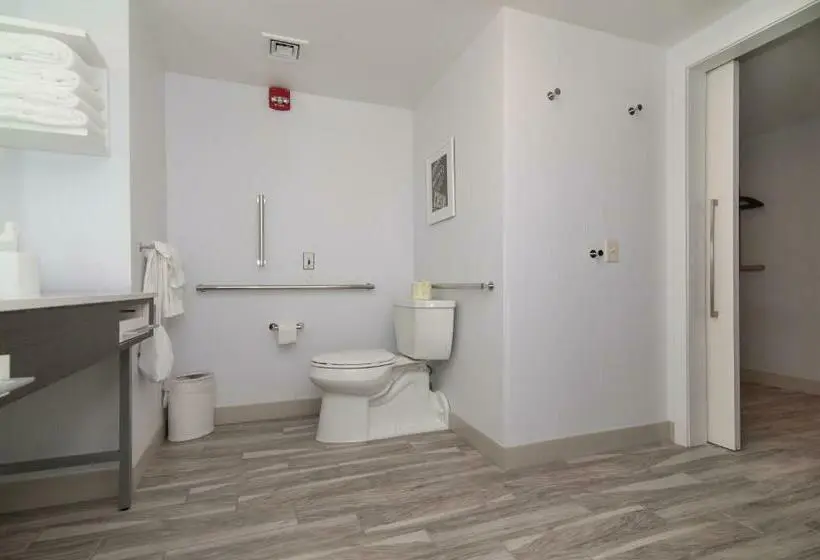 身障者適用キングサイズベッドルーム, Hampton Inn Norwich