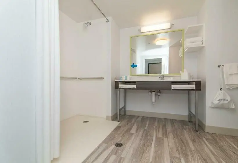 身障者適用キングサイズベッドルーム, Hampton Inn Norwich