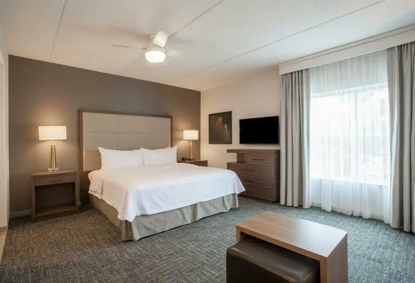Deluxe Suite King Bed, Homewood Suites By Hilton Saratoga Springs