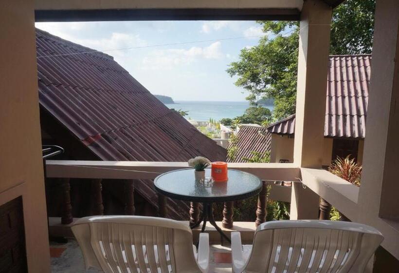 바다 전망 스탠다드 방갈로, Kata Beachwalk Hotel And Bungalows