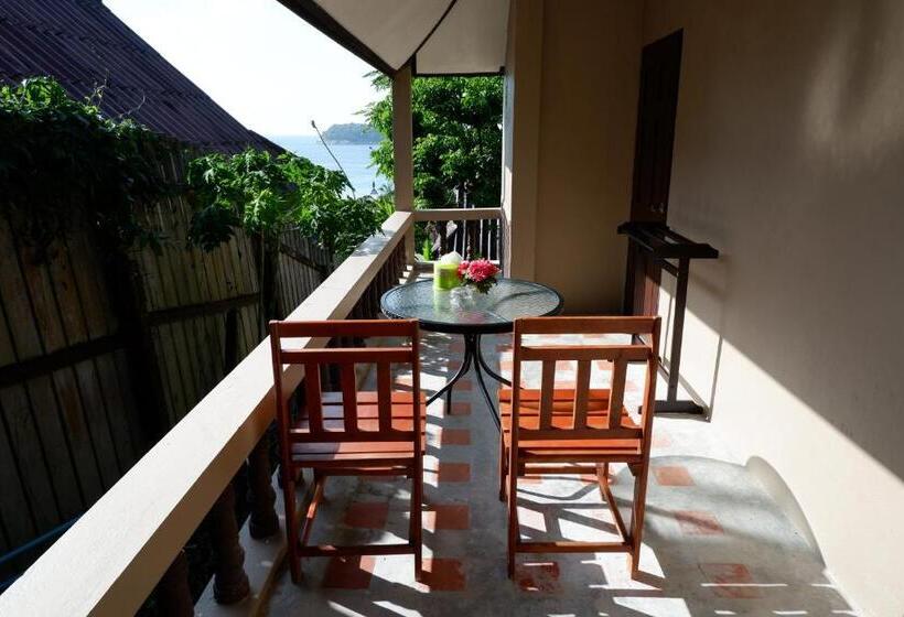 바다 전망 스탠다드 방갈로, Kata Beachwalk Hotel And Bungalows