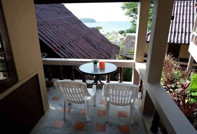 바다 전망 스탠다드 방갈로, Kata Beachwalk Hotel And Bungalows