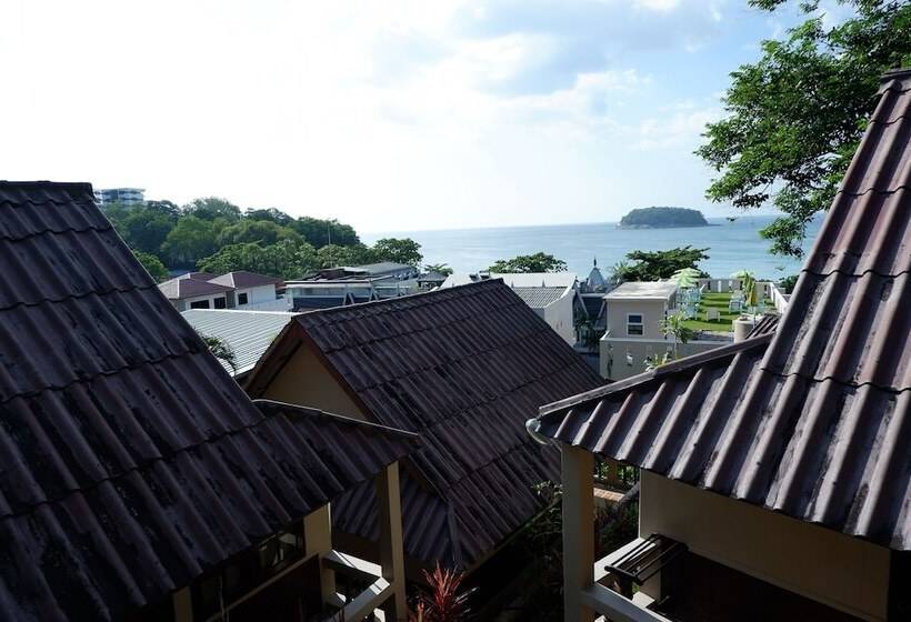 바다 전망 스탠다드 방갈로, Kata Beachwalk Hotel And Bungalows