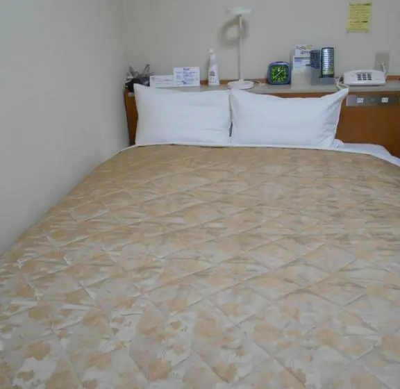 ダブルベッドのベーシックルーム, New Central Hotel Katsuta
