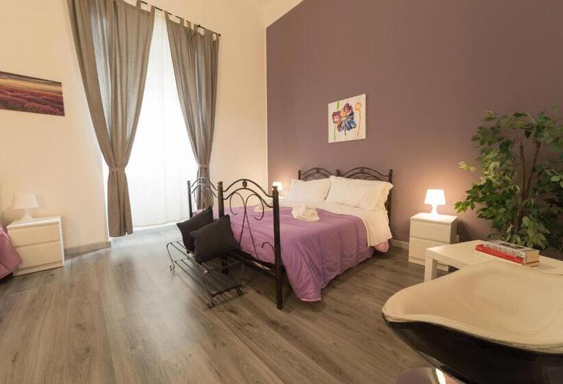 غرفة قياسية رباعية, Tra L Etna E Il Mare B&b