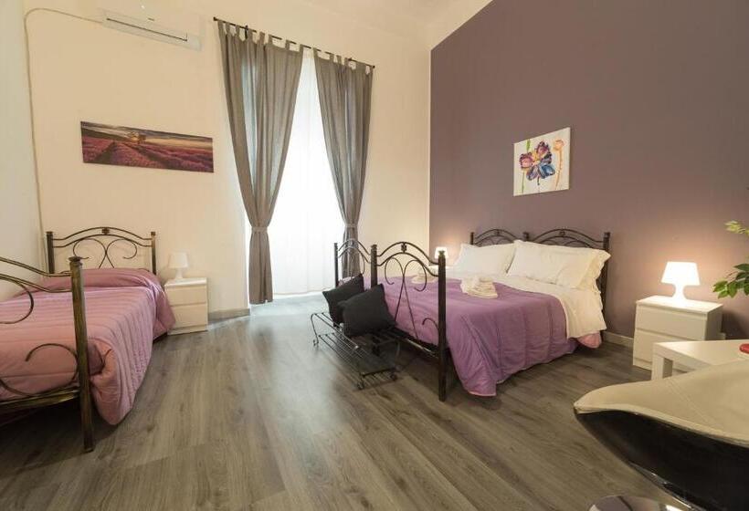 غرفة قياسية رباعية, Tra L Etna E Il Mare B&b