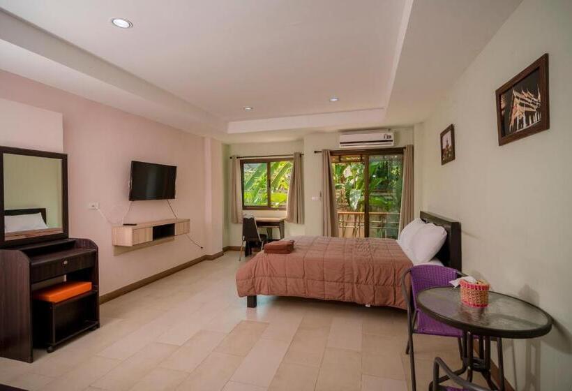 침실 1개 아파트, Banlanna Hotel Lampang