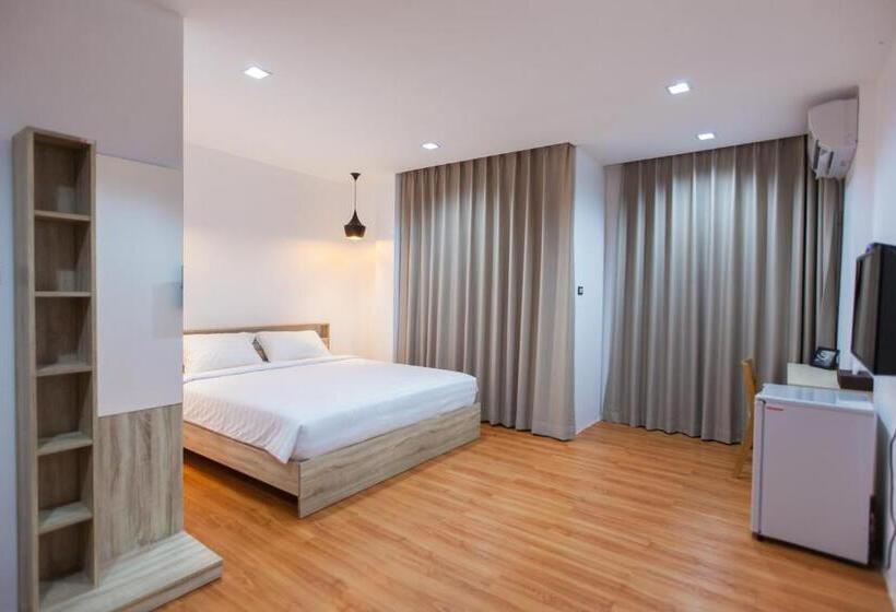 キングサイズベッドのスタンダードルーム, Thamm Residence