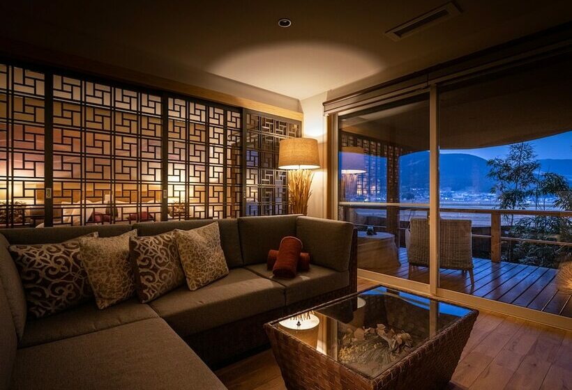 빌라 침실 1개, Yufuin Luxury Villa  Zakuro
