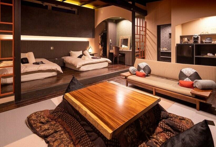 デラックスビラの1ベッドルーム, Yufuin Luxury Villa Zakuro