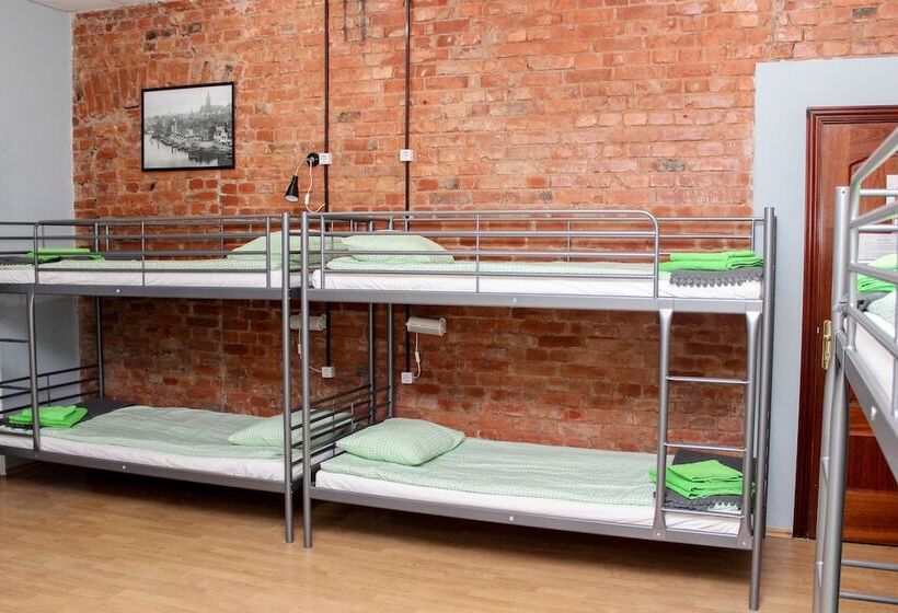 تختخواب در اتاق مشترک, Amalienau Hostel & Apartments