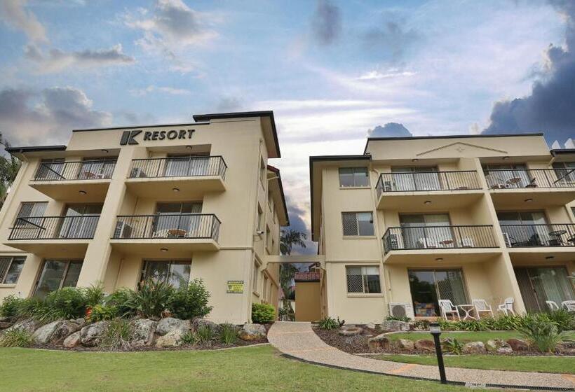 침실 2개 아파트, K Resort Surfers Paradise Apartments