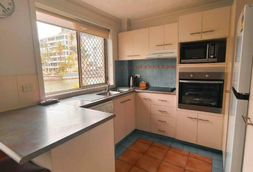 침실 2개 아파트, K Resort Surfers Paradise Apartments