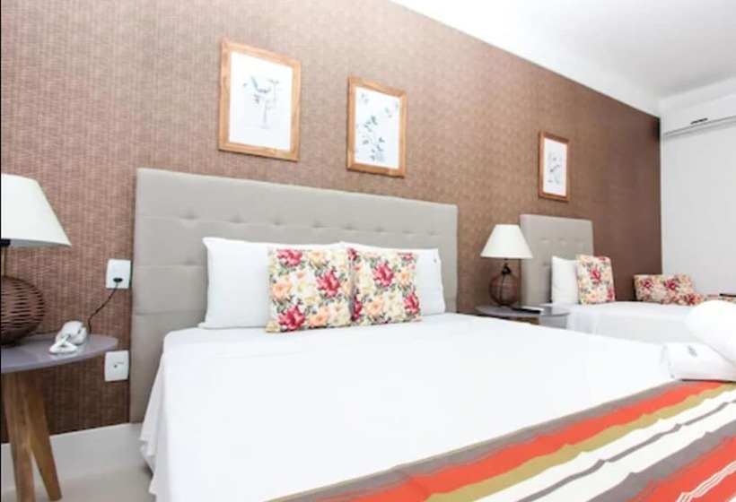 חדר סטנדרט לשלושה עם מרפסת, Premium Recanto Da Passagem