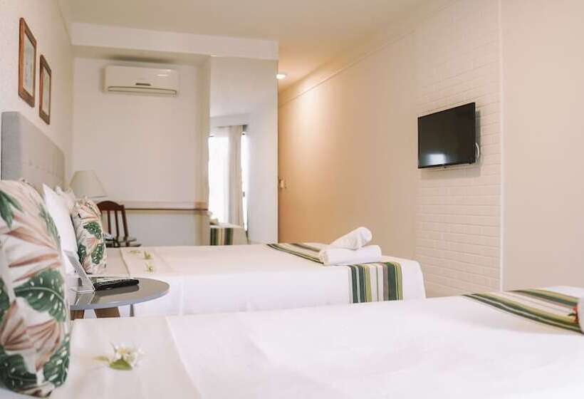 חדר סטנדרט לשלושה עם מרפסת, Premium Recanto Da Passagem