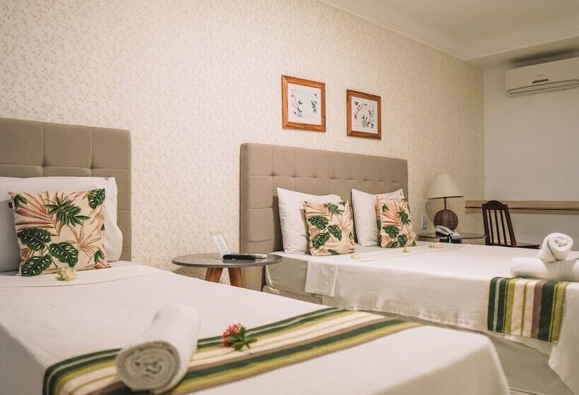 חדר סטנדרט לשלושה עם מרפסת, Premium Recanto Da Passagem