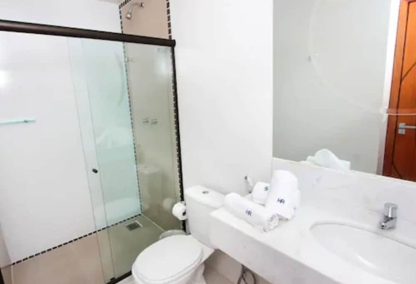 חדר לארבעה סטנדרטי עם מרפסת, Premium Recanto Da Passagem