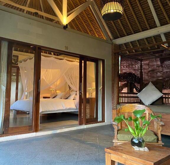 חדר דלוקס נוף לגינה, Sawah Indah Villa