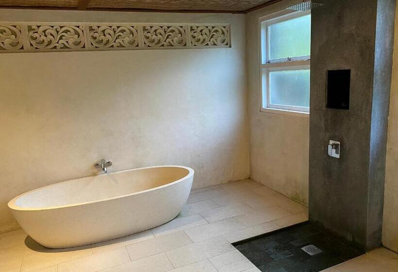 חדר דלוקס נוף לגינה, Sawah Indah Villa