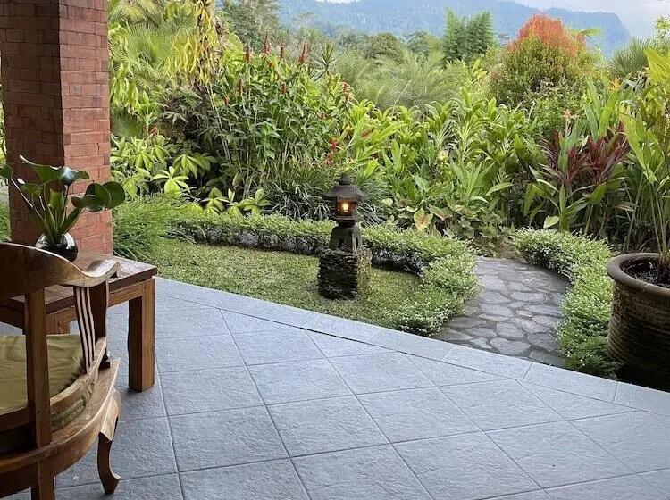 Deluxe-huone Puutarhanäkymä, Sawah Indah Villa
