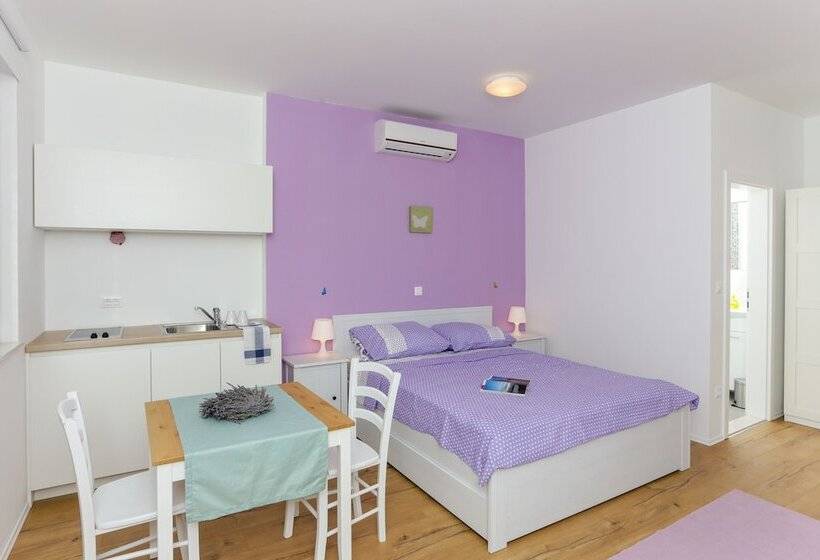 带露台的标准工作室, Apartments Villa Karmen