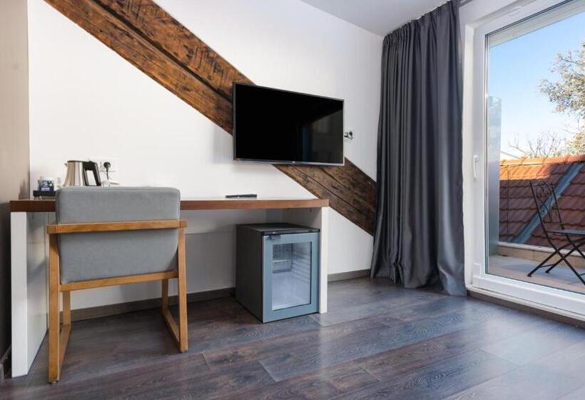 חדר דלוקס עם מרפסת, Azur Palace Luxury Rooms