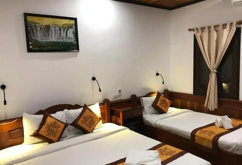バルコニー付きスタンダードトリプルルーム, Luang Prabang Oudomlith Villa & Travel