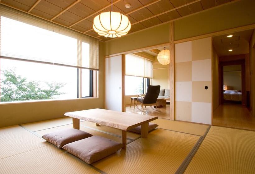 Deluxe Svit, 山荘 風の杜 Sanso Kazenomori