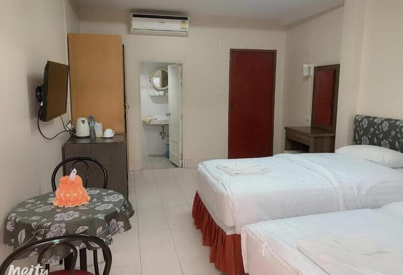 스탠다드 룸 공동 욕실, Baan Boa Guest House