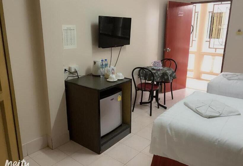 스탠다드 룸 공동 욕실, Baan Boa Guest House