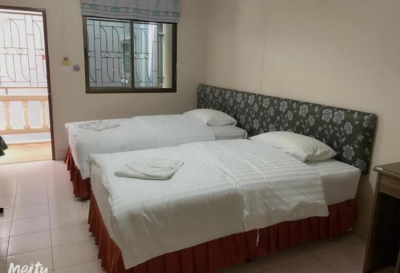 스탠다드 룸 공동 욕실, Baan Boa Guest House