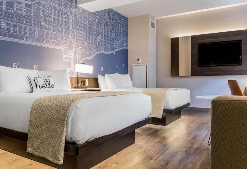 חדר דלוקס, Cambria Hotel Chicago Loop   Theatre District