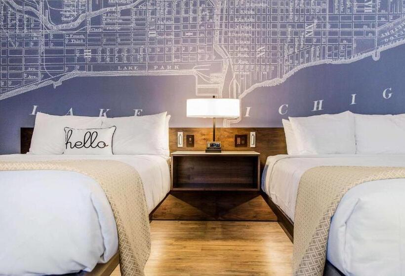 סוויטה מותאמת לאדם עם מוגבלויות, Cambria Hotel Chicago Loop   Theatre District