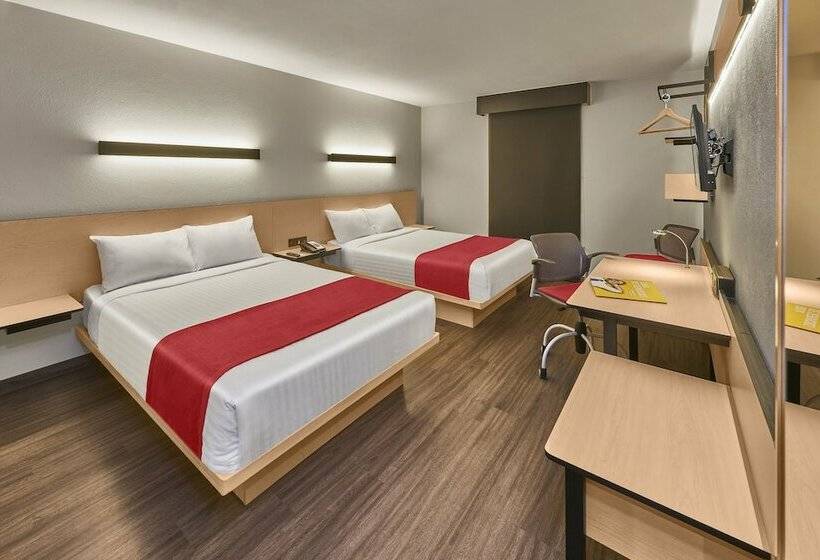 Номер Стандарт 2 Двуспальные Кровати, City Express By Marriott Celaya Galerias