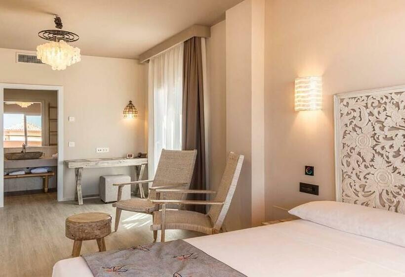 プールの見えるデラックスルーム, Tarifa Lances By Qhotels