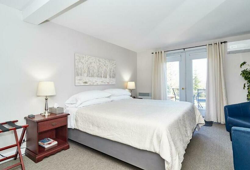 디럭스 룸 킹사이즈 침대, Auberge Aux Deux Pères