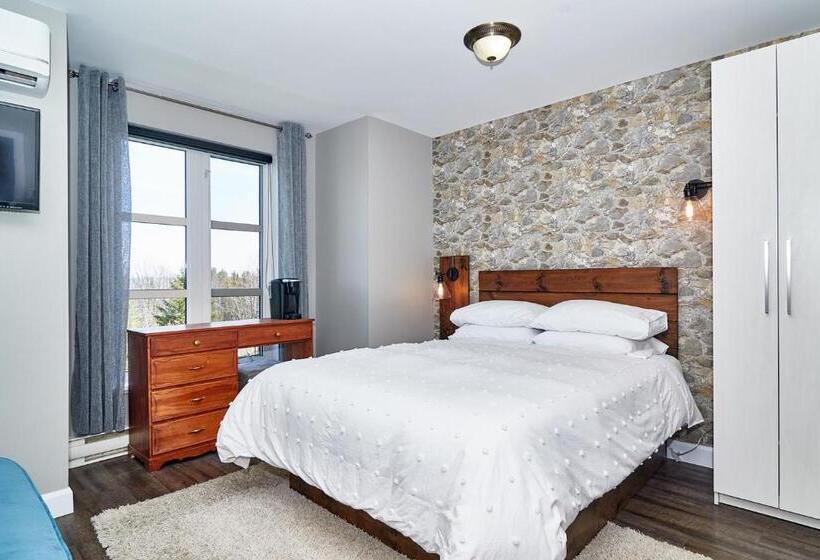 스탠다드 룸 퀸사이즈 침대, Auberge Aux Deux Pères