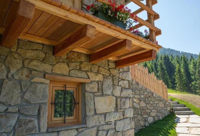 غرفة ديلوكس سرير كينج, Chalet Nel Doch Villa Cheia