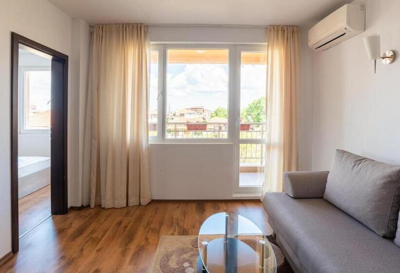 침실 1개 바다 전망 아파트, Boutique Wellness Hotel Ambrosia